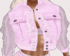 pink bling jean jacket