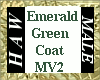Emerald Green Coat MV2