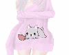 p. pink kitty sweater