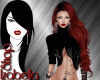 Hair Yelo Red
