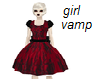 Girl Vamp Red and Black