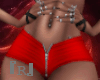 |Zipper| Red