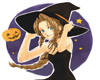 Halloween Anime Witch