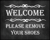 Remove Shoes Sign 2