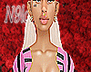 Pink dress zebra