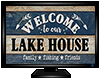 Lake Front Welcome Mat