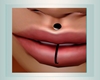 Grunge lip piercing