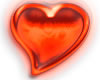 Blood Red Heart Sticker