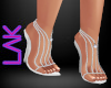 Luci heels white