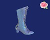 blue spring boots