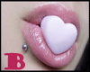 B* Heart Pink Lips Pic
