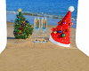 BEACH CHRISTMAS BACKDROP