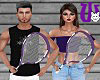 Tennis Racket M/F purple