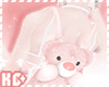 KoeBackpack Bear Pink