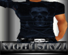 Skull T-Shirt Blue