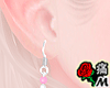 蝶 Devil Book Earring 3