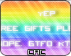 [CAC] No free gifts