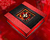 Red Black FirePit Table