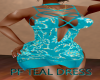 PF TEAL DRESS