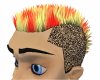 Spikey Flame Hair