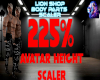225% avi scaler M/F