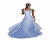 Blue Bridesmaid Gown