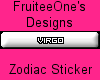 ~fo~virgo sticker