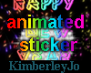 HAPPY NEW YEAR STICKER 3