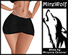 MW- Mel Ebony Mini Skirt