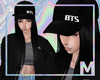 M|BTS Snapback Black