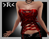 >R< Red Corset