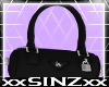 X Gina La Black Handbag