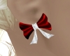 Red Ribbon Earrings