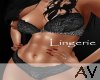 AV Black Lingerie Set