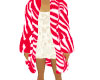 red zebra coat