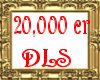 20K Support Sticker