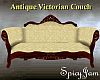 Antq Victorian Couch crm