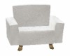 Royal White Cuddle Chair