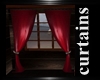 [cy] CURTAINS RED ROSE