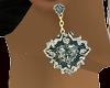 {S} Diamond Earrings