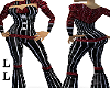 (LL)XKS Stripe BUR1 Suit