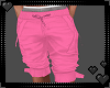 Pink Long Shorts