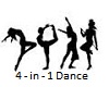 e 4-in-1 Dance