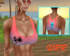 URR Tropical Bikini Top