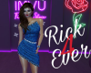 R4E BLUE DIAMONDS DRESS