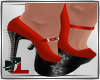 [DL]spiked shoes red