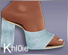 K light denim babe heels