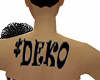 Tatuaje nombre *Deko