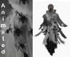 floating ghost & spiders
