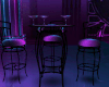 Pink/Blue Haze Bar Table